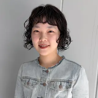 パーマ Ayaka/パーマ /ショート/レイヤーのヘアスタイル
