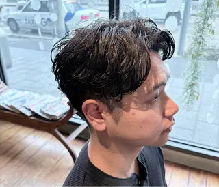 パーマ メンズ suka  hair所属・メンズパーマ/ タイチのヘアスタイル