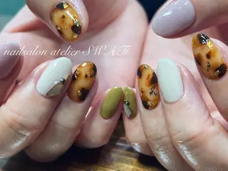 ネイル ヘアーサロン大野所属・nailsalon SWATiのネイルデザイン