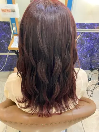 ロング カラー 💎長谷川 優羽💎のヘアスタイル