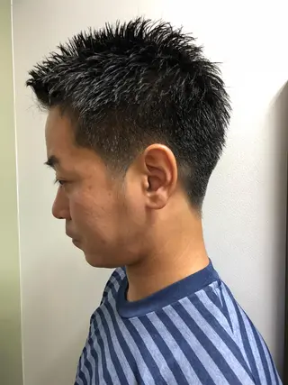 メンズ 森本裕/オーナー/ スパイラルパーマのヘアスタイル