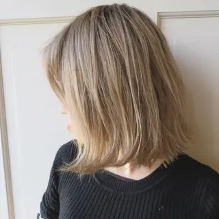 ショート セミロング ロング カラー レイヤーカット BLend 渋谷のヘアスタイル