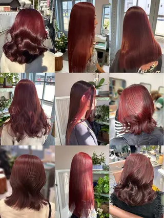 カラー Sakura .のヘアスタイル