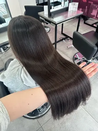ロング 菊池 梨麻のヘアスタイル