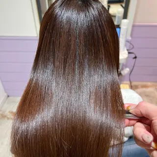 セミロング 髪質改善✨石塚 真梨奈のヘアスタイル