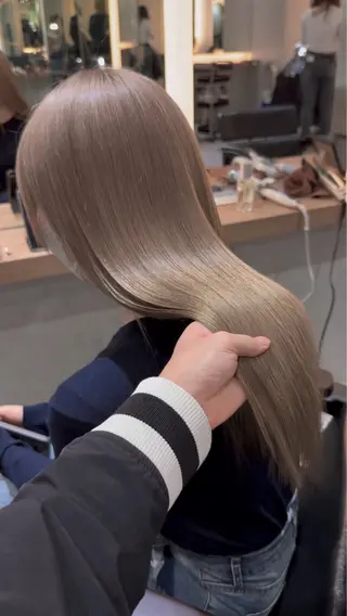 ロング カラー レイヤーカット/ ブリーチカラー/雅人のヘアスタイル