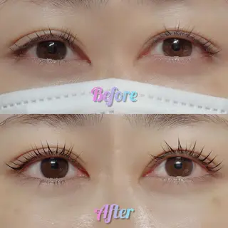 マツエク・マツパ Veil ayakaのマツエク・マツパデザイン