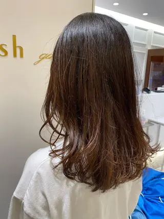 ロング ❤️パーマ美容師✂︎ 井口美緒のヘアスタイル