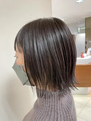 ミディアム カラー ヘアアレンジ 【Sweep】おじま のぞみのヘアスタイル