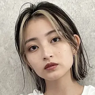 ミディアム ヘアアレンジ fifth Tokyo所属・fifth 石川 凪のヘアスタイル