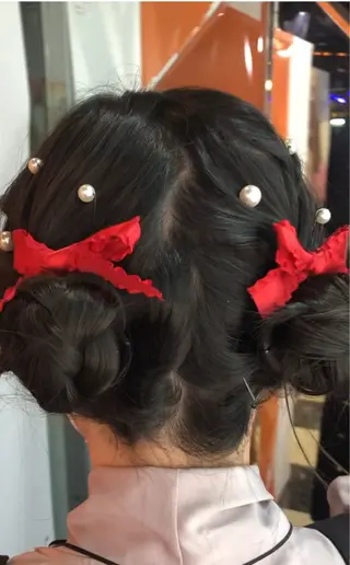 ヘアアレンジ 髪質改善⭐️縮毛 🫧内藤紅葉のヘアスタイル