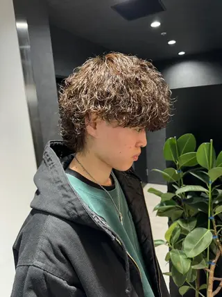 メンズ カラー ⚡️札幌メンズ特化 ⚡️パーマの達人⚡️のヘアスタイル