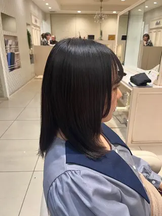 ミディアム miki harukaのヘアスタイル