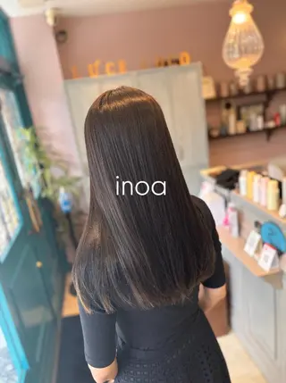 ロング カラー 🌱なゆみ🌱透明感 /ナチュラル/高宮のヘアスタイル