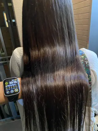 ロング カラー 銀座⚜️【脱白髪染め 美髪矯正】トグチのヘアスタイル