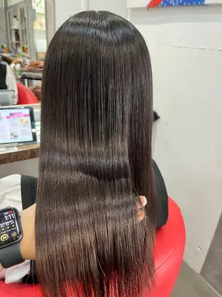 セミロング 駅チカ【ali'i】 アリイ花崎友美☘のヘアスタイル