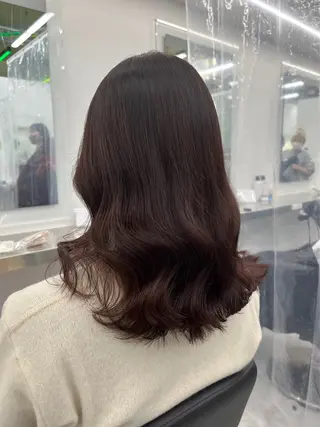 セミロング Wカラー/暖色/べ ージュりく©︎🐝のヘアスタイル