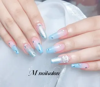 ネイル M🌷nail 長さだし専門店のネイルデザイン