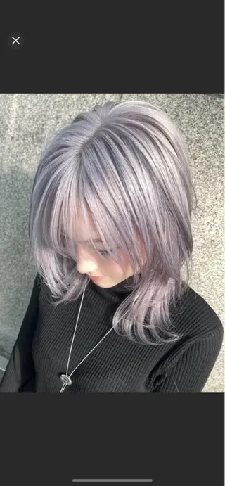 ミディアム カラー GATE.所属・シマヅ タイジのヘアスタイル