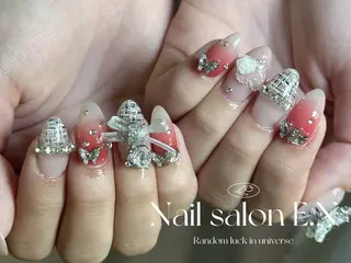 ネイル E.N🦋 長さ出し/持ち込みのネイルデザイン