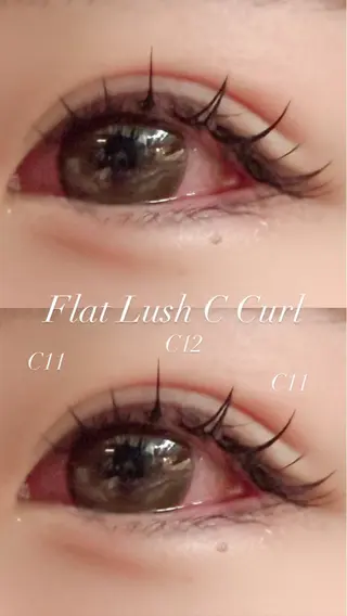 マツエク・マツパ Tripod所属・Tripod しおんのマツエク・マツパデザイン