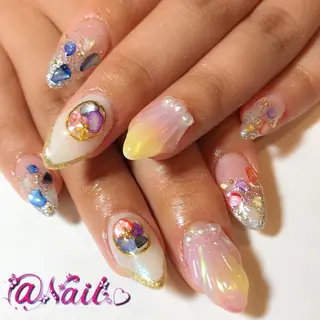 ネイル 小尾 栞のネイルデザイン