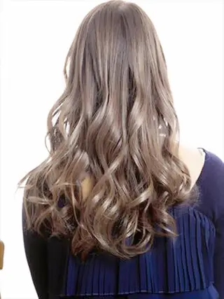 セミロング カラー パーマ マンスルージュKITTEマルイ博多店所属・博多駅徒歩1分 マルイ7階/市川のヘアスタイル