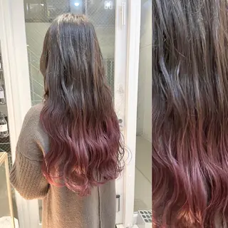 ロング カラー ヘアアレンジ stylist ◎RUKI.のヘアスタイル
