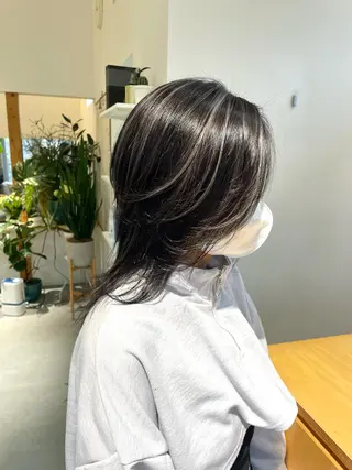 ミディアム 中西倖 トップスタイリストのヘアスタイル