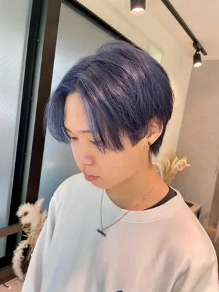 ショート メンズ GO TODAY SHAiRE SALON 原宿本店所属・REINA/ブリーチ /ハイトーン/原宿のヘアスタイル