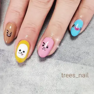ネイル trees_ nailのネイルデザイン