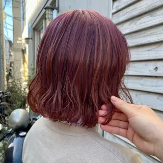 ショート カラー 🪭risa 暖色/レイヤー🪭のヘアスタイル