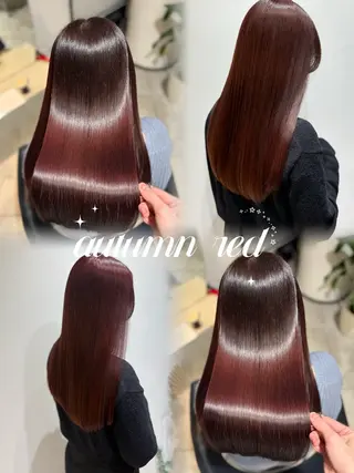 ミディアム カラー 🫧美髪縮毛矯正🫧 Haruのヘアスタイル