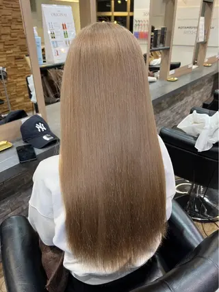 カラー Lapis ちはなのヘアスタイル