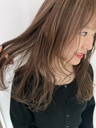 セミロング 垢抜けのプロ🪄 honoのヘアスタイル