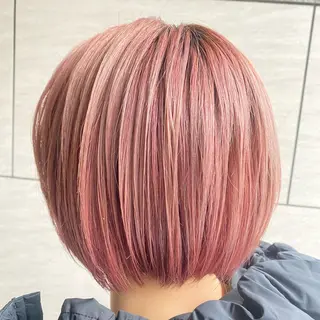 ショート カラー 💚 nao💚のヘアスタイル