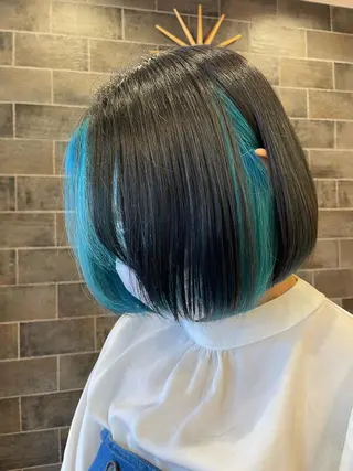 カラー 井上 舞のヘアスタイル