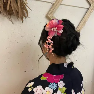 ヘアアレンジ いまじゅく あおいのヘアスタイル