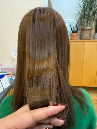 セミロング 奧村 真奈のヘアスタイル