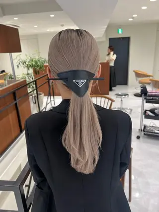 ロング 伊藤 りいなのヘアスタイル