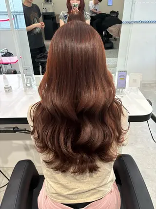 ロング Wカラー/暖色/べ ージュりく©︎🐝のヘアスタイル