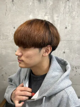 ショート メンズ Yui/メンズカラー /シャドウパーマのヘアスタイル