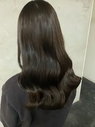 ロング カラー setup りこのヘアスタイル