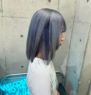 ミディアム カラー ♡₊⁺カットの天才 ？？AYANEのヘアスタイル