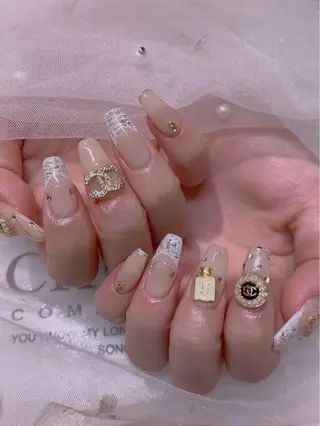 ネイル 長さだし専門店 M2 rikaのネイルデザイン