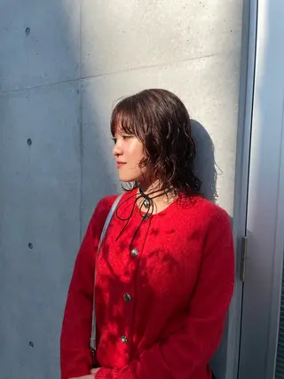 パーマ 佐伯 和佳のヘアスタイル