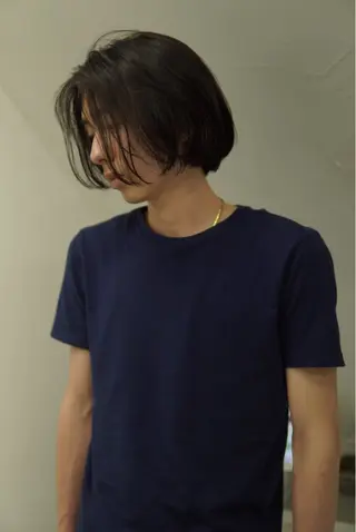 ロング メンズ メンズスタイリスト リュウジのヘアスタイル