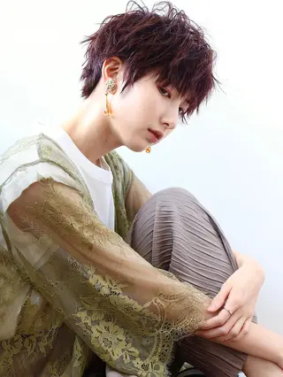 ショート 北谷 安博のヘアスタイル