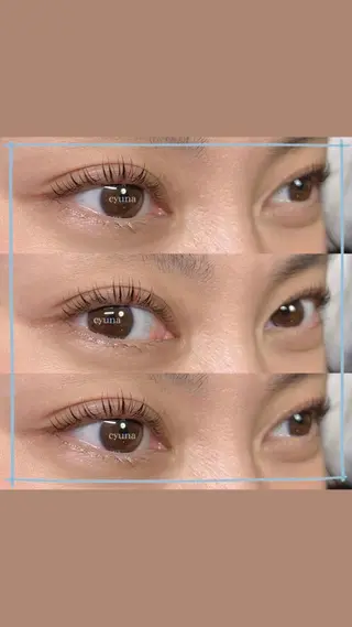 マツエク・マツパ マツエク専門店 cyunaのマツエク・マツパデザイン