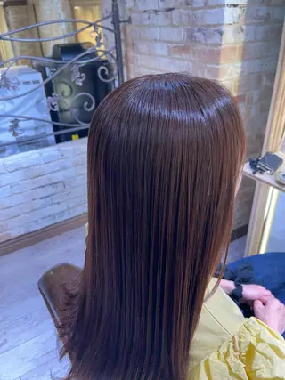 ロング luce所属・千代 夏輝のヘアスタイル